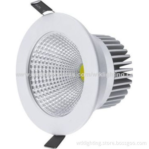 LED 7W COB Recessed Downlight, Non-dimmable or Dimmable, Voltage of 86-265V AC